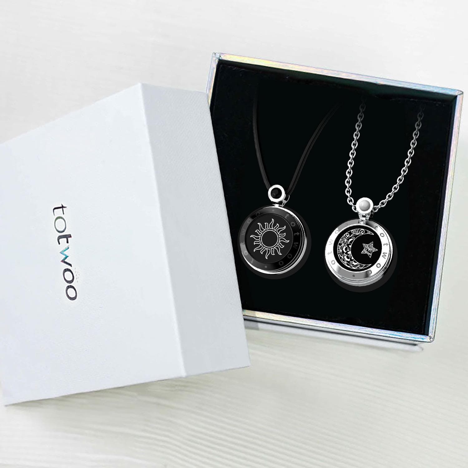 Sun & Moon Touch Necklaces
