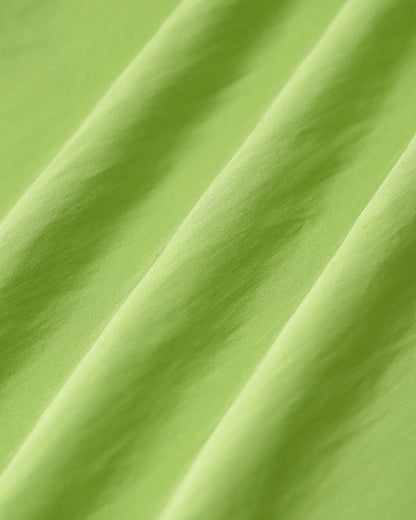 Vestido slip midi com decote coração - Verde