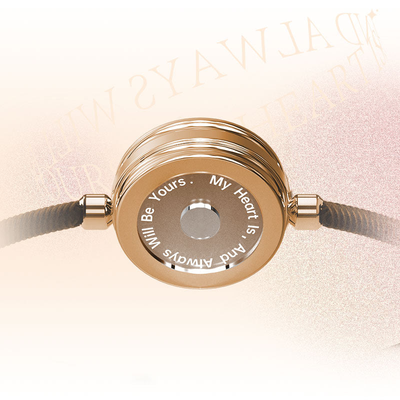 [Totwoo Signal Gift Box] Sun & Moon Touch Bracelets with Milan Rope