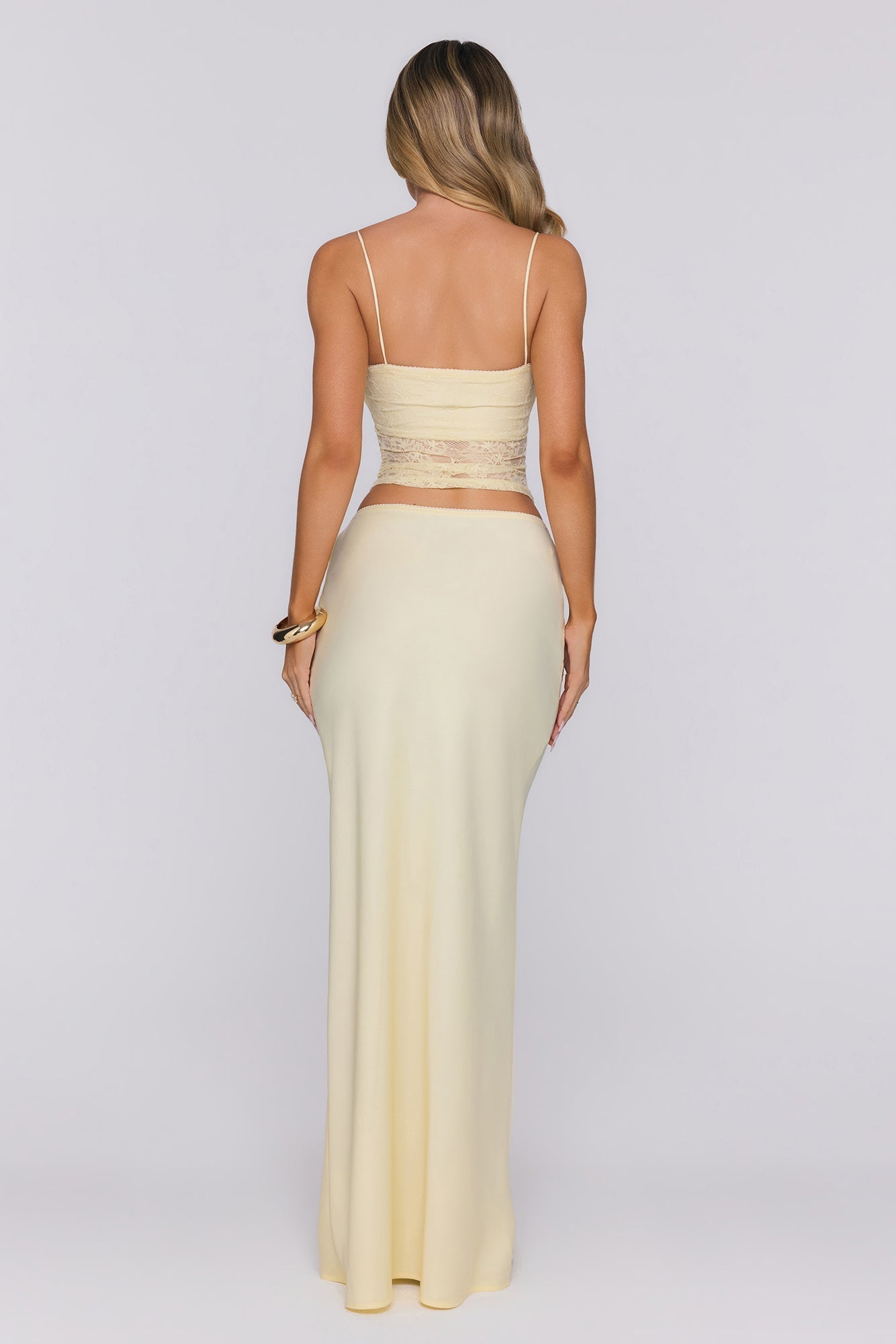 Top de Renda Candy Lemon — Amarelo