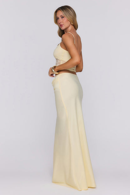 Top de Renda Candy Lemon — Amarelo