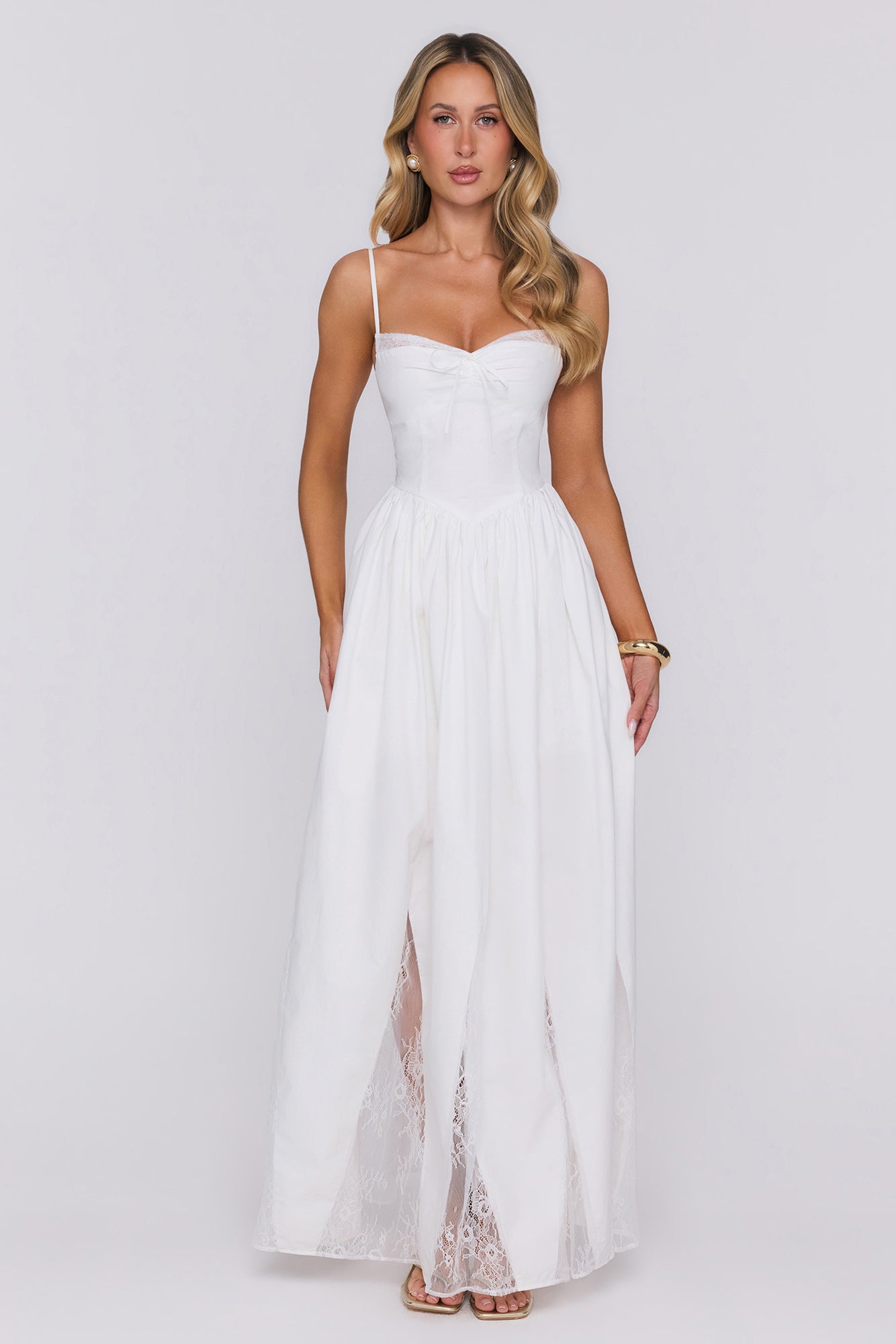 Vestido Longo Urban Sunrise — Branco