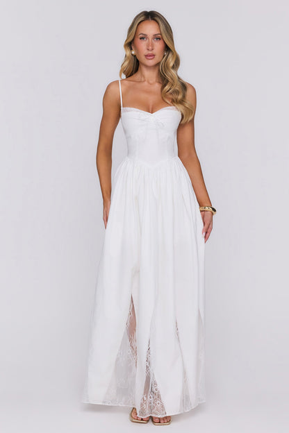 Vestido Longo Urban Sunrise — Branco