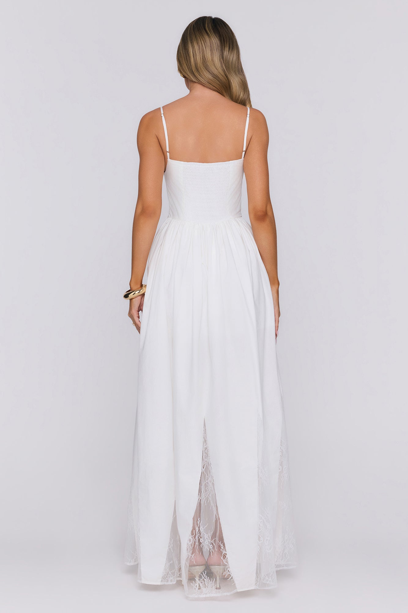 Vestido Longo Urban Sunrise — Branco