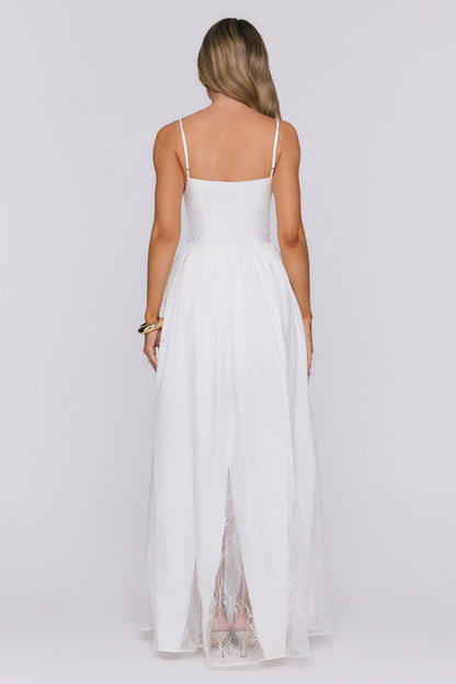 Vestido Longo Urban Sunrise — Branco