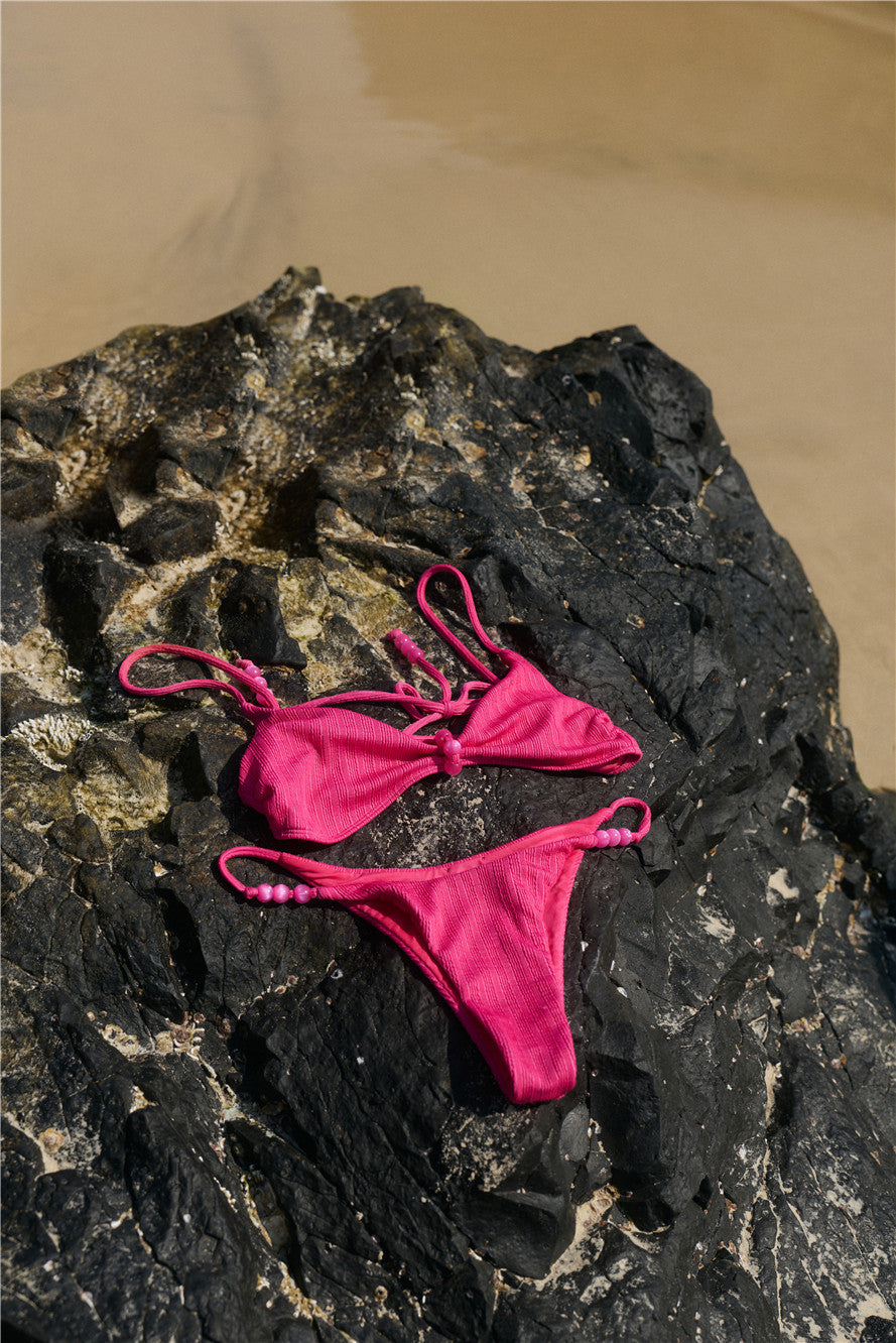 Top de Biquíni Lush Tide Rosa