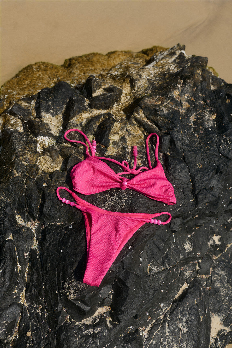 Top de Biquíni Lush Tide Rosa