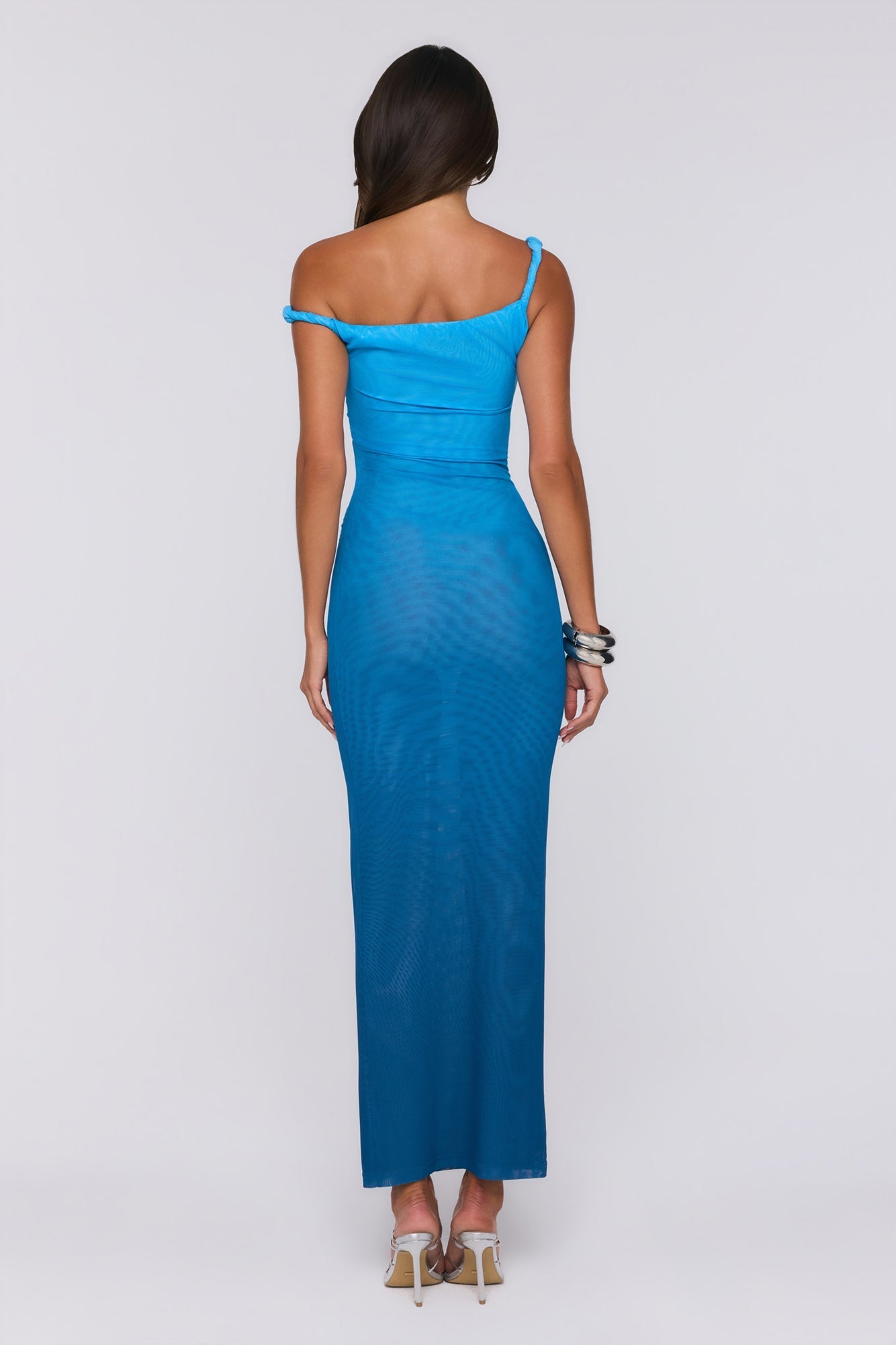 Vestido Longo Palette At Night — Azul Degradê