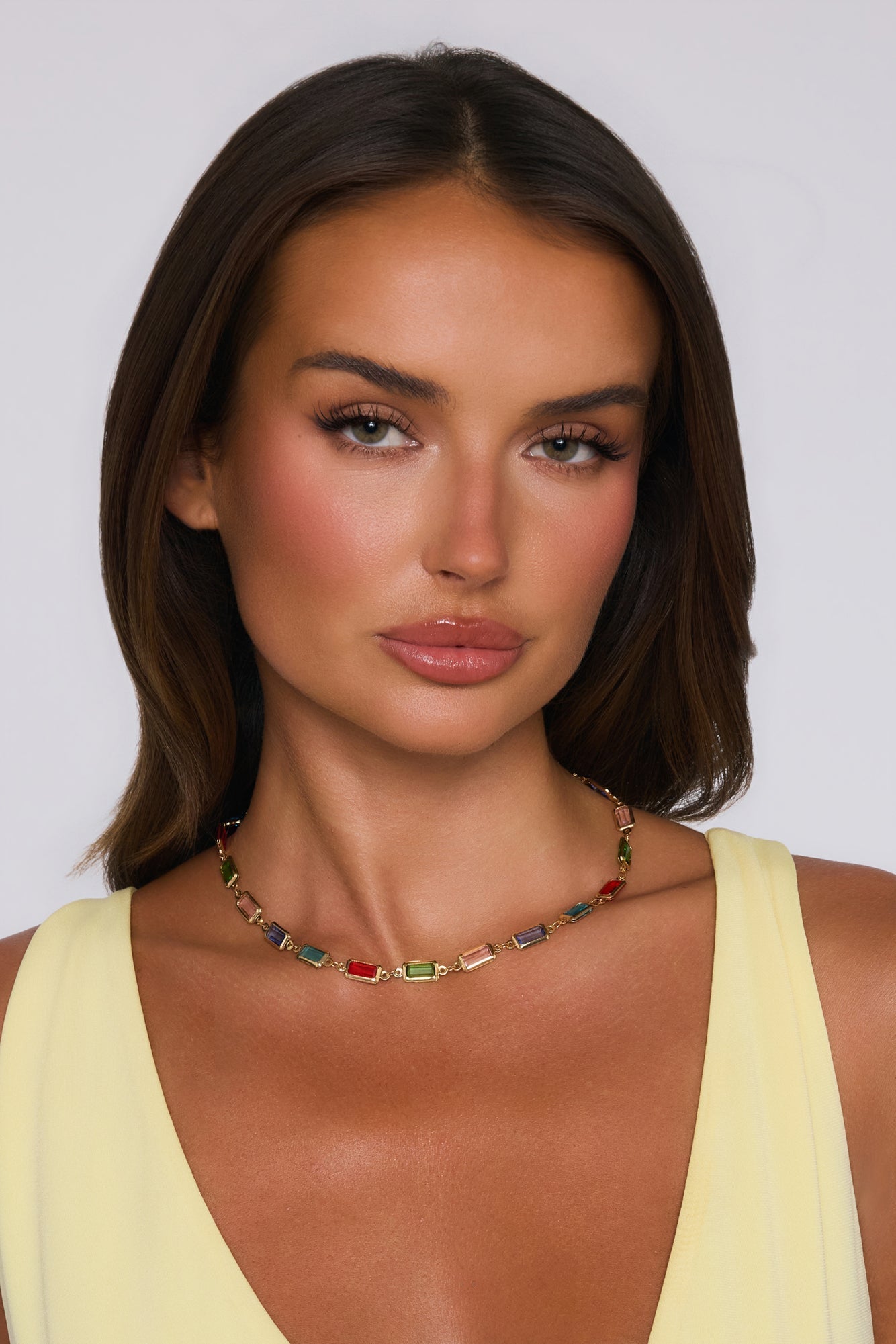 Colar Dream Shades Multicolorido/Dourado