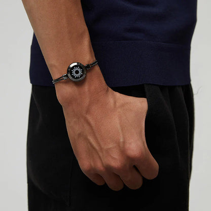 Sun Touch Bracelet with Snake Chain Single