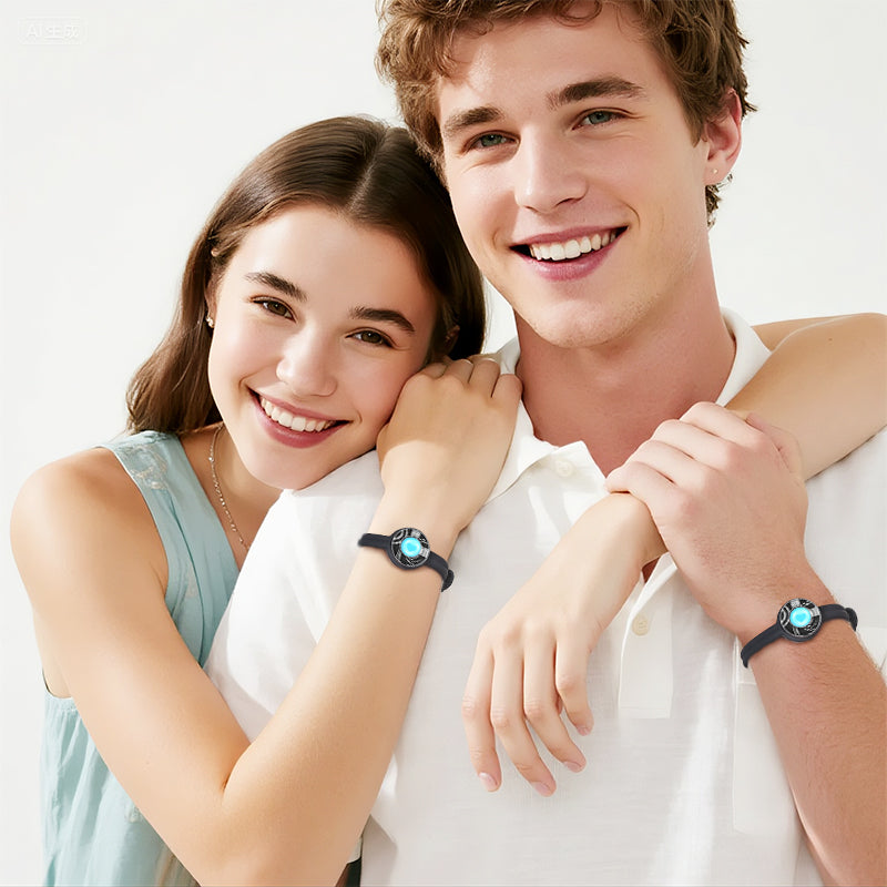 Candy Wave Touch Bracelets (Black+Black)