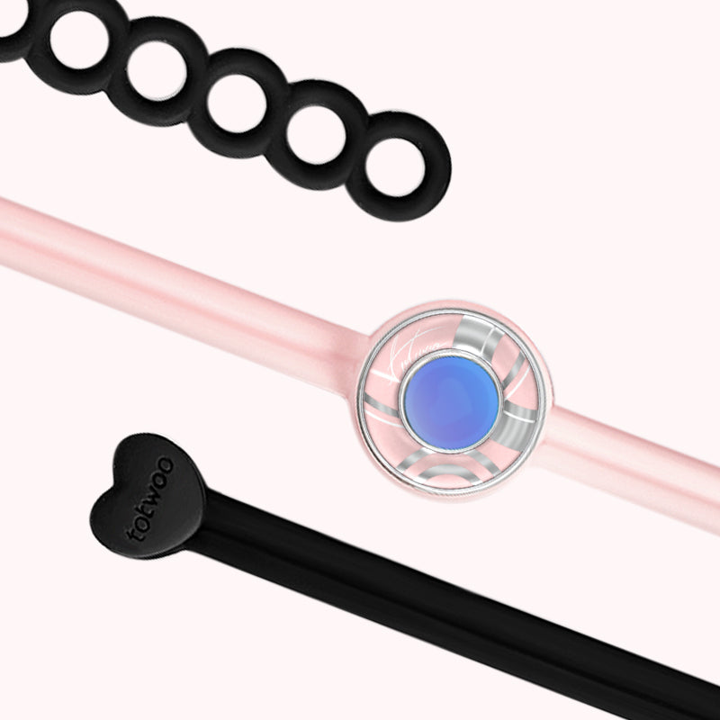 Candy Wave Touch Bracelets (Black+Pink)