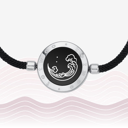 Sea Touch Bracelet with Milan Rope Single (Silver)