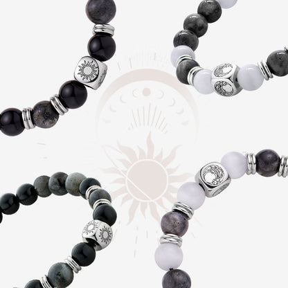 Sun & Moon Celestial Bond Beaded Bracelets