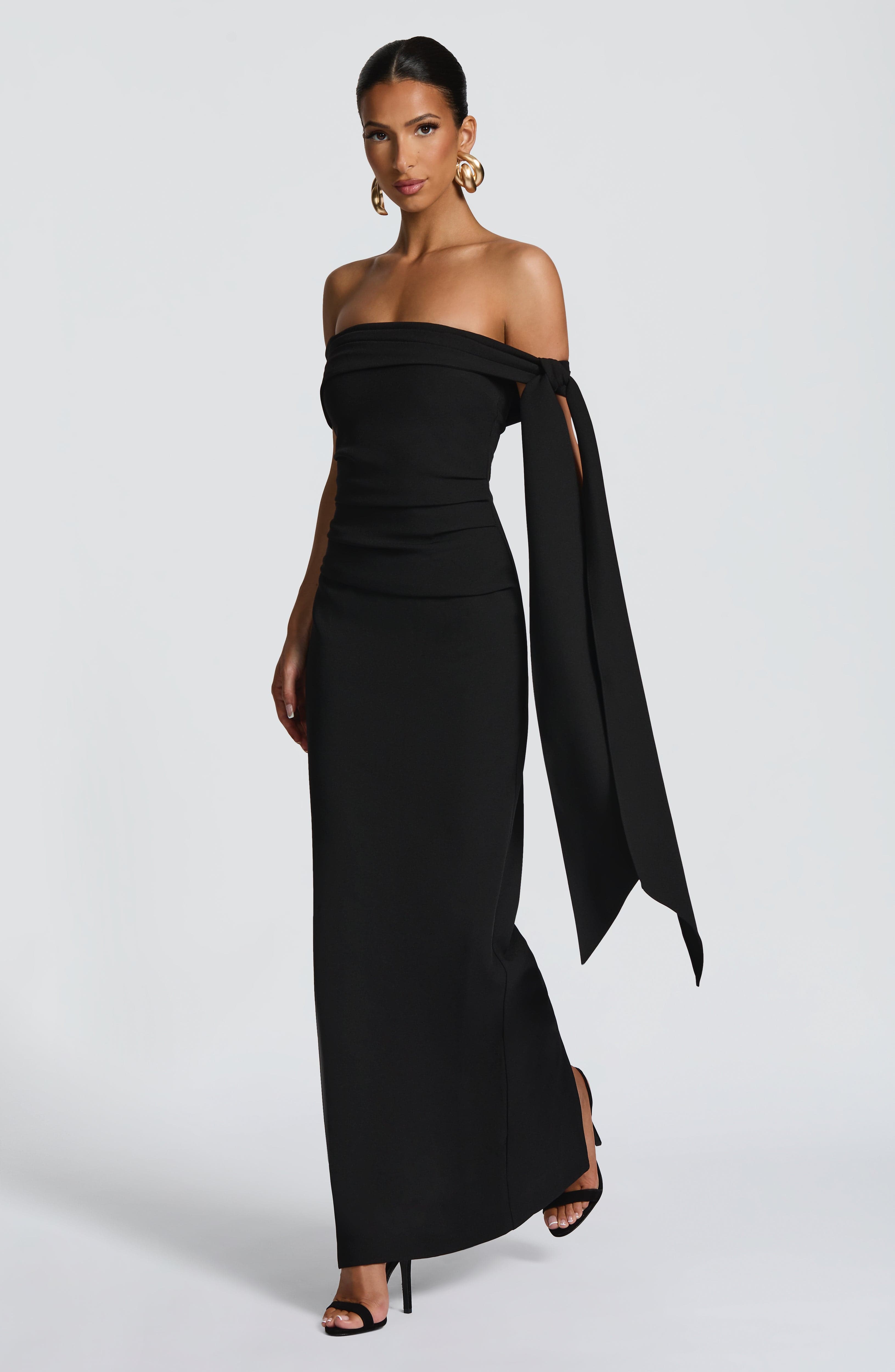 Vestido Longo Addie - Preto