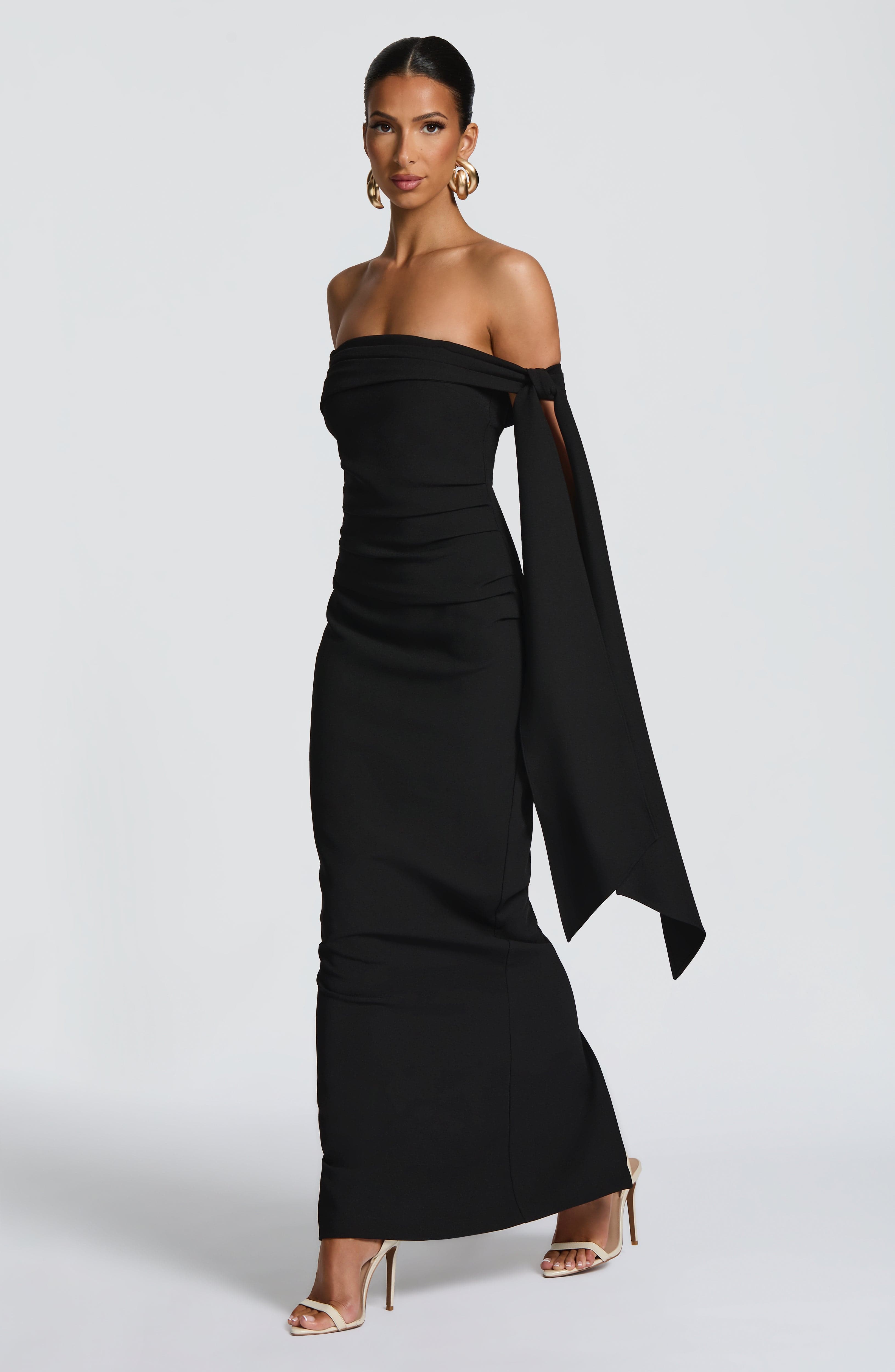 Vestido Longo Addie - Preto