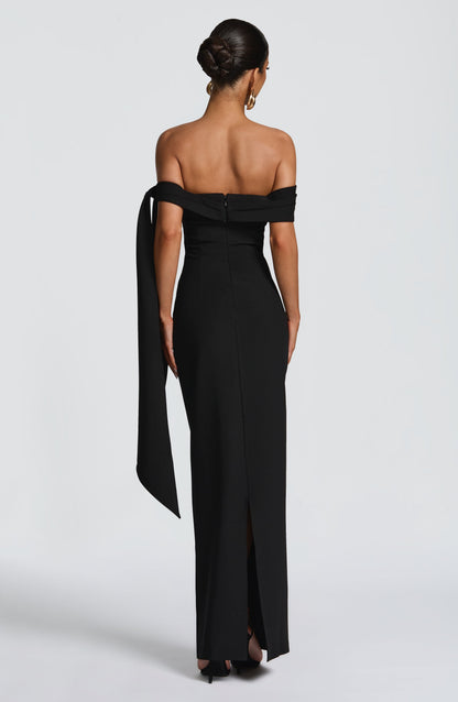 Vestido Longo Addie - Preto