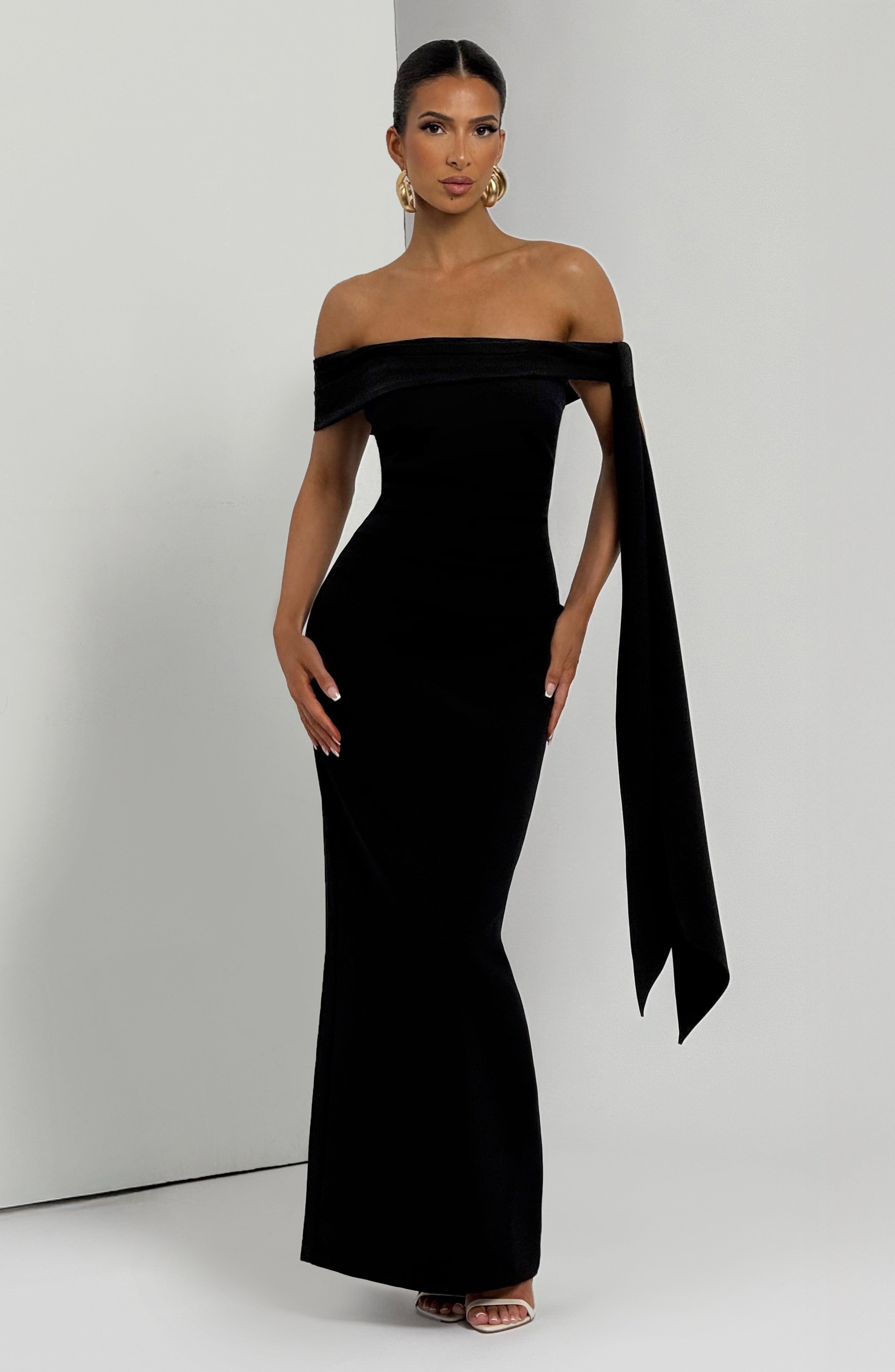 Vestido Longo Addie - Preto