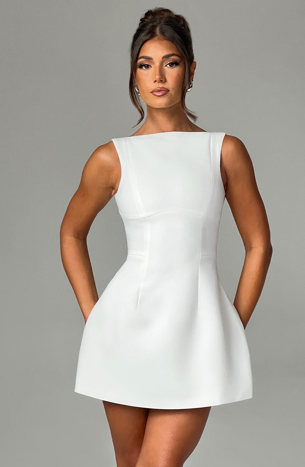Vestido Curto Alana - Marfim