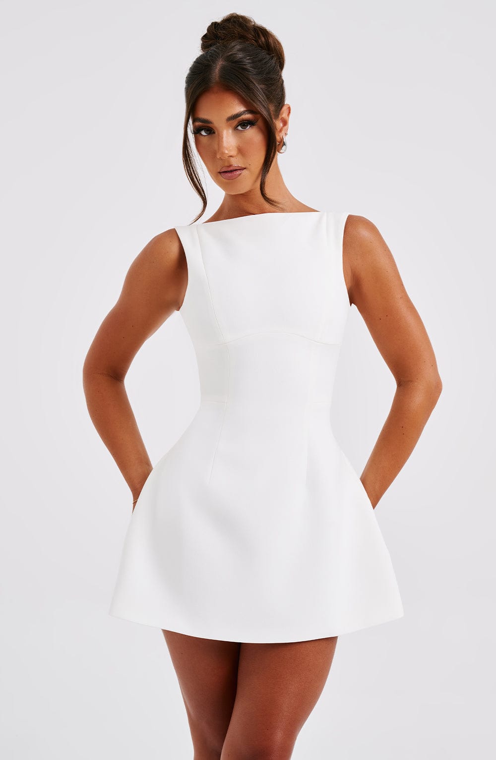 Vestido Curto Alana - Marfim