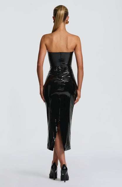 Vestido Midi Amala - Preto