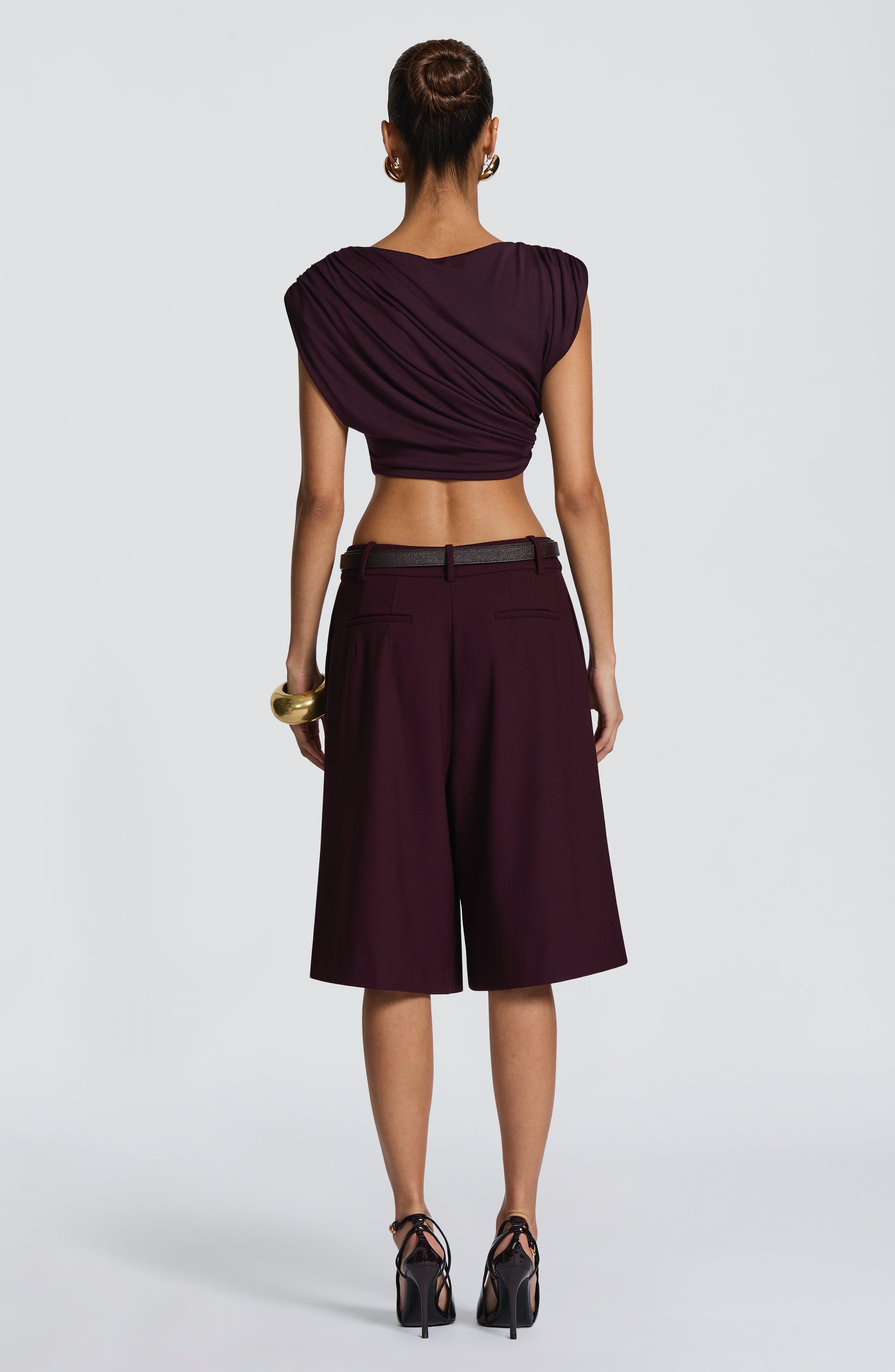Blusa Amara - Ameixa