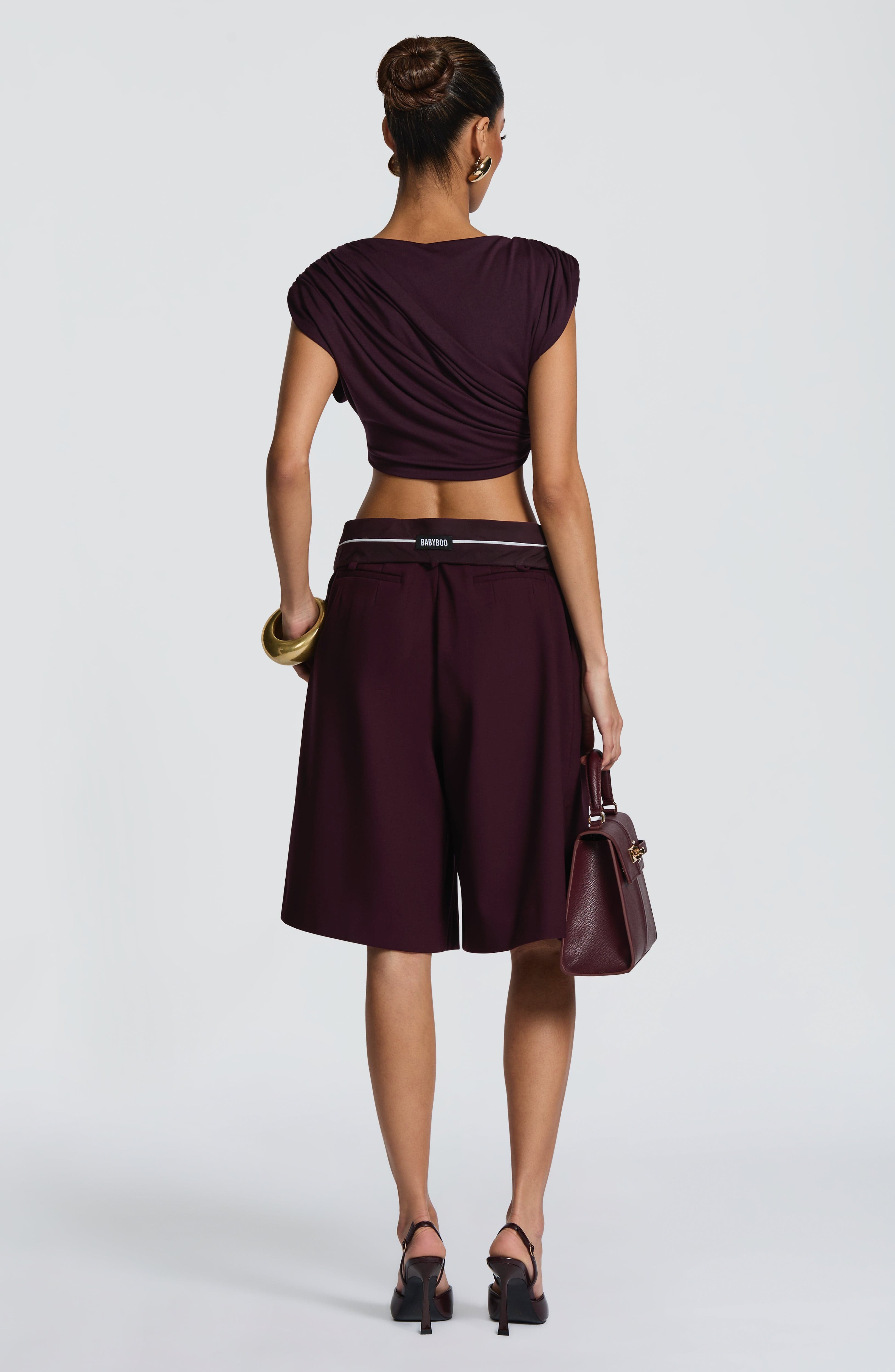 Blusa Amara - Ameixa