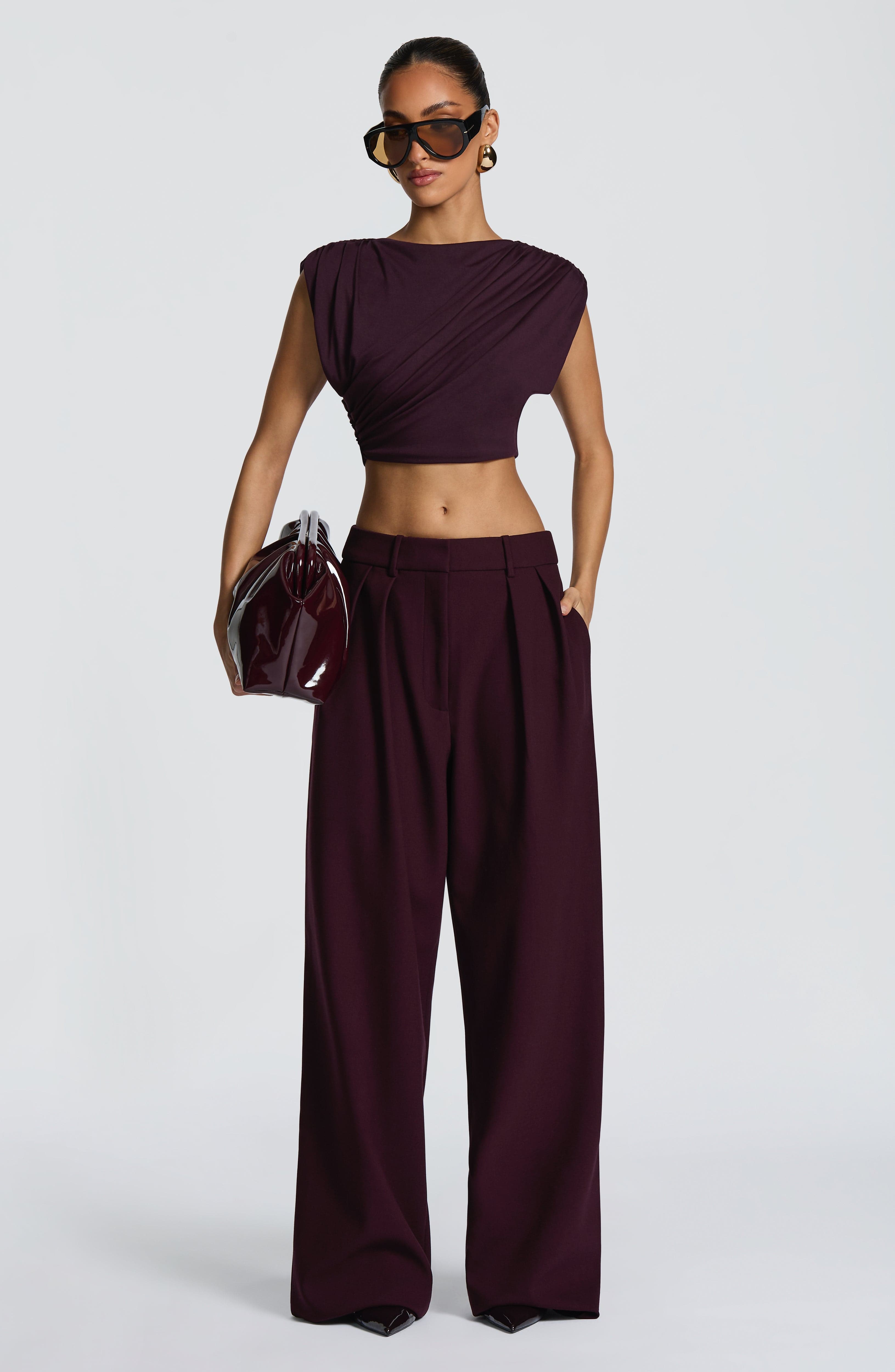 Blusa Amara - Ameixa