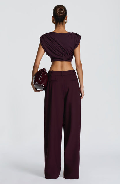 Blusa Amara - Ameixa