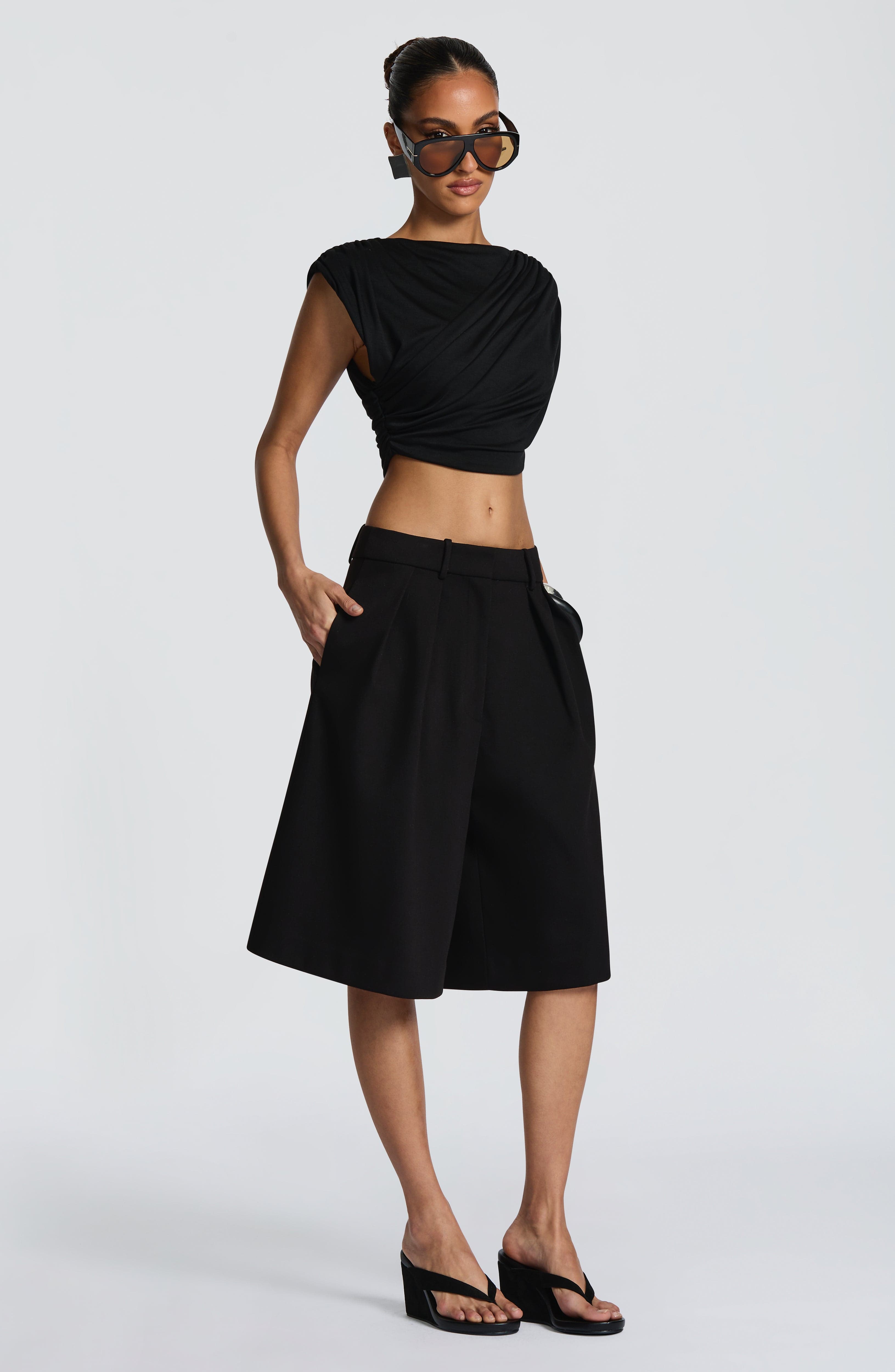 Bermuda Ausra - Preto