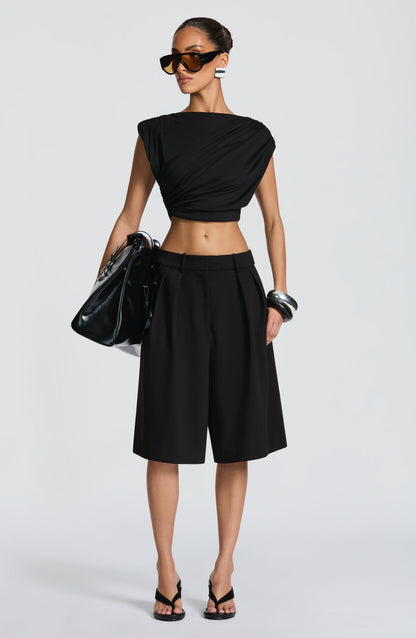 Bermuda Ausra - Preto