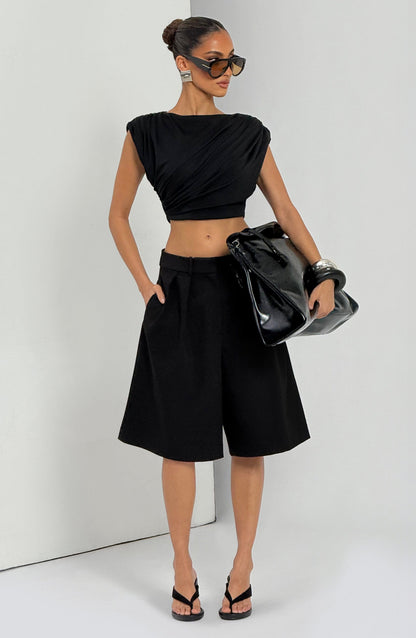 Bermuda Ausra - Preto