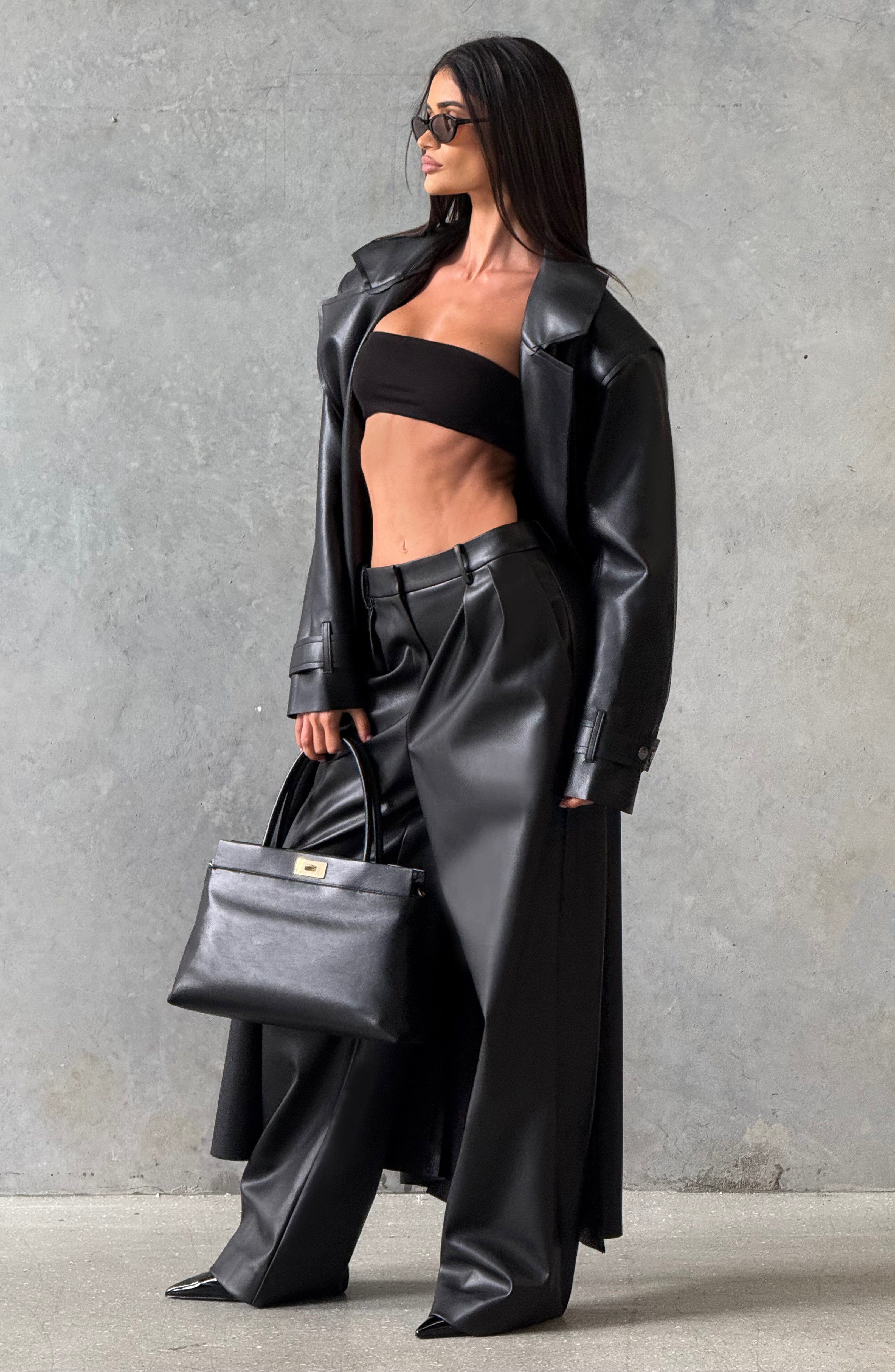 Trench coat Bridget - Preto