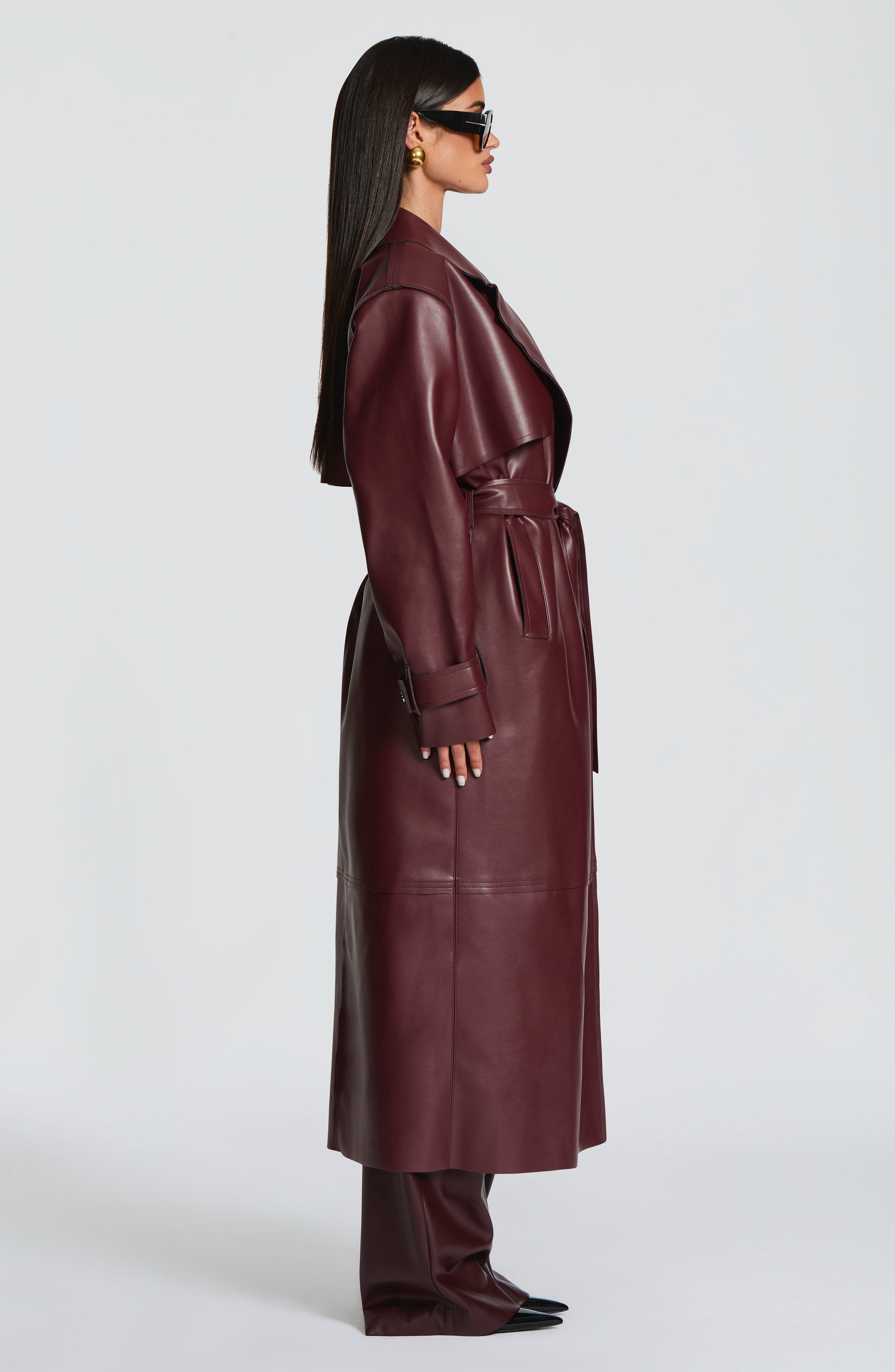 Gabardina Bridget - Ameixa