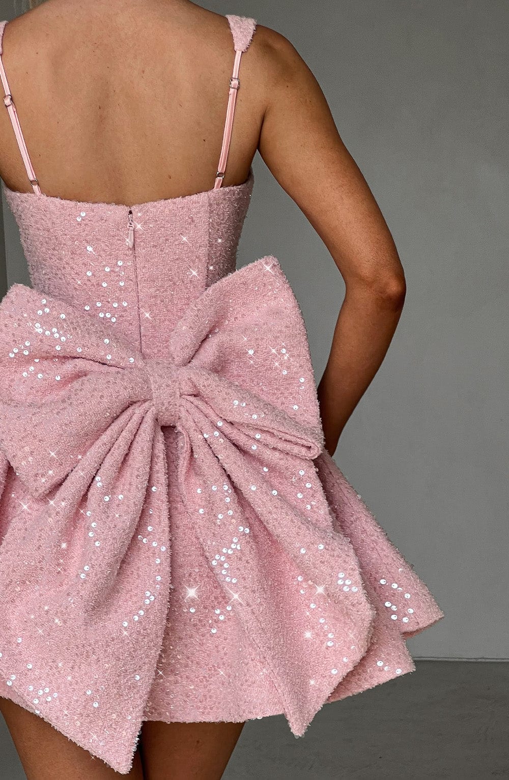 Vestido Curto Dorothy - Rosa Blush