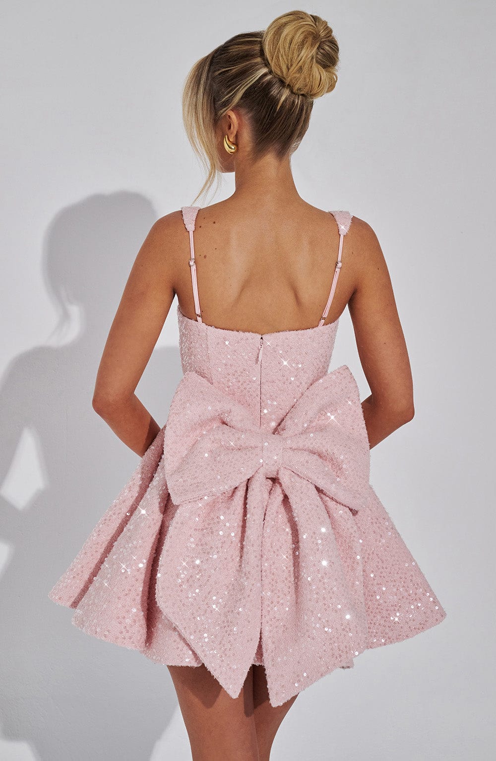 Vestido Curto Dorothy - Rosa Blush
