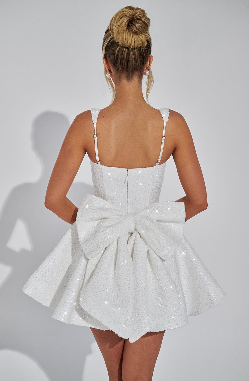 Vestido Curto Dorothy - Marfim