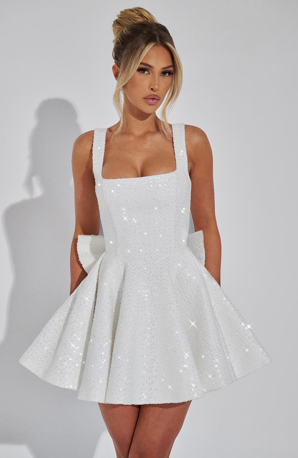 Vestido Curto Dorothy - Marfim