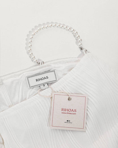 Vestido cami com textura ondulada