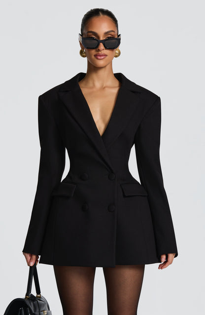 Vestido curto Elvira - Preto