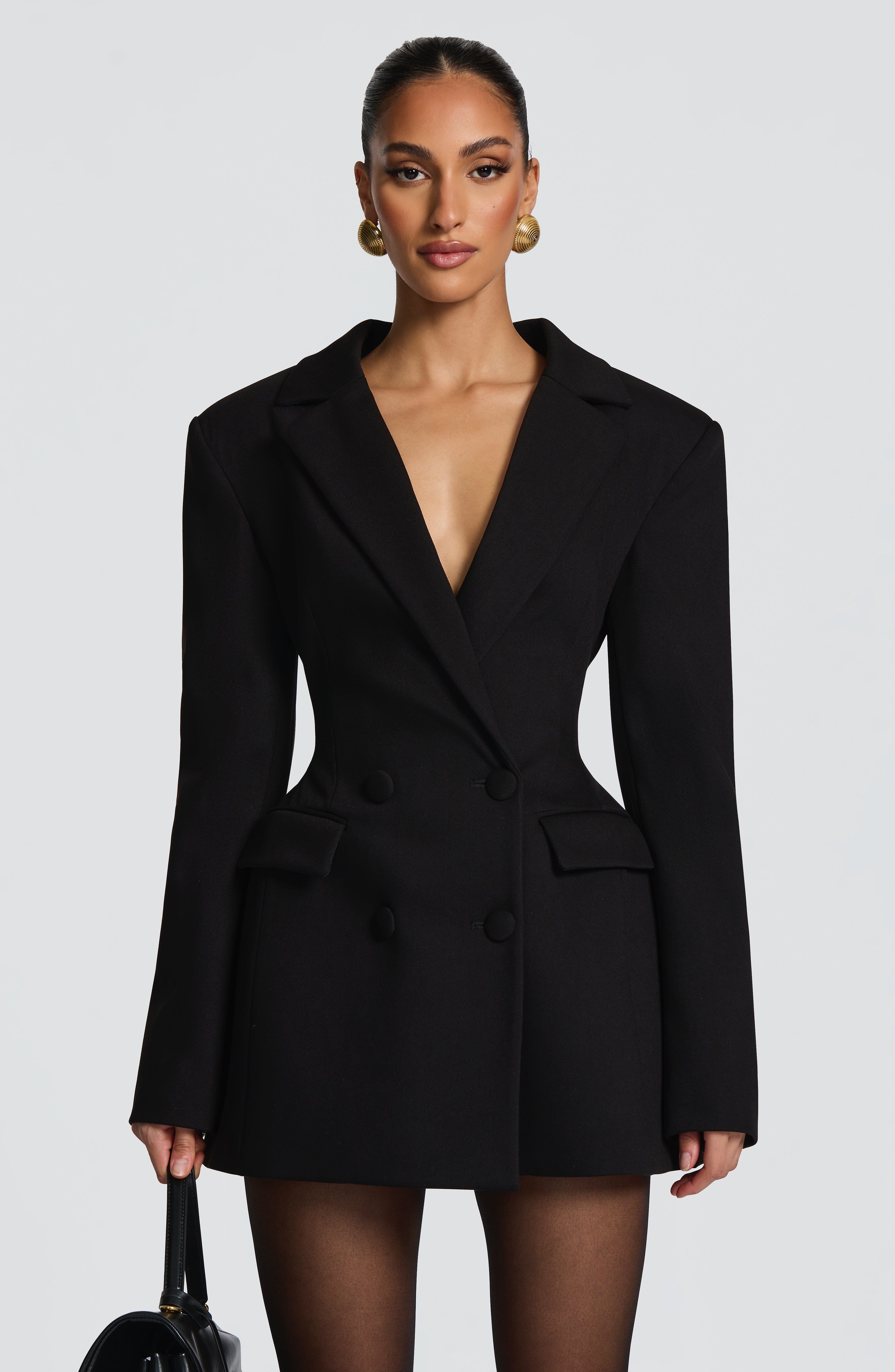 Vestido curto Elvira - Preto