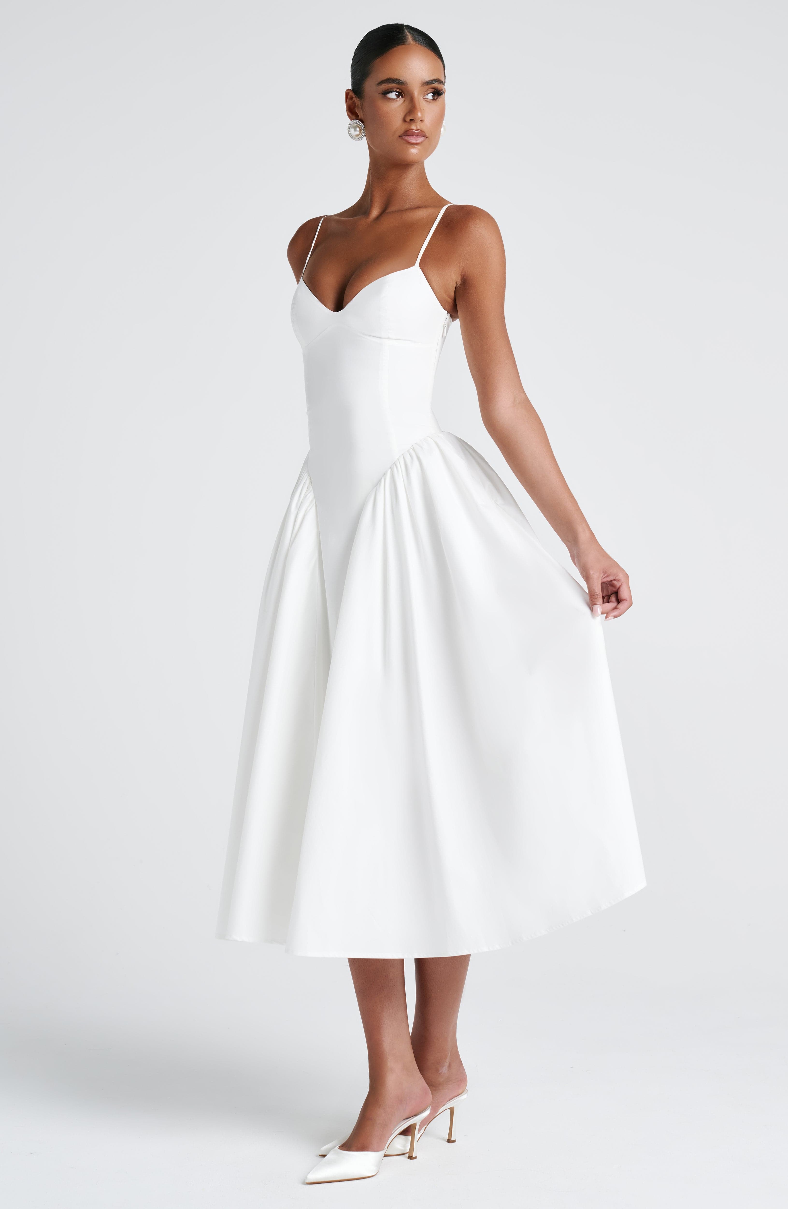 Vestido Midi Emerson - Marfim