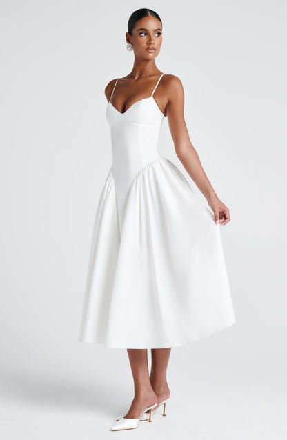 Vestido Midi Emerson - Marfim