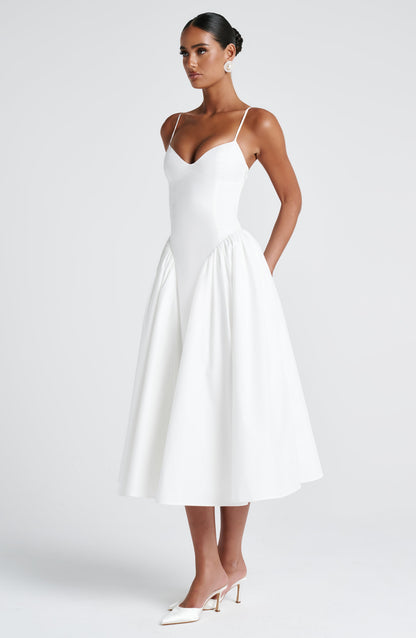 Vestido Midi Emerson - Marfim