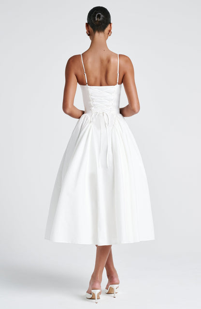 Vestido Midi Emerson - Marfim