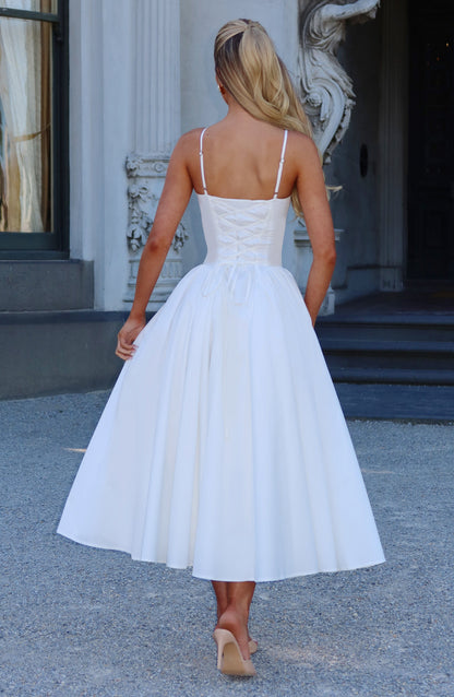 Vestido Midi Emerson - Marfim