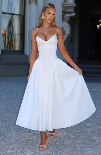Vestido Midi Emerson - Marfim