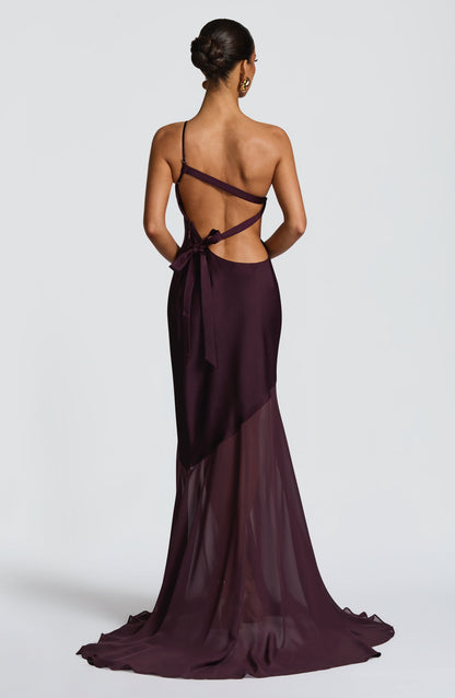 Vestido de festa Fable - Ameixa