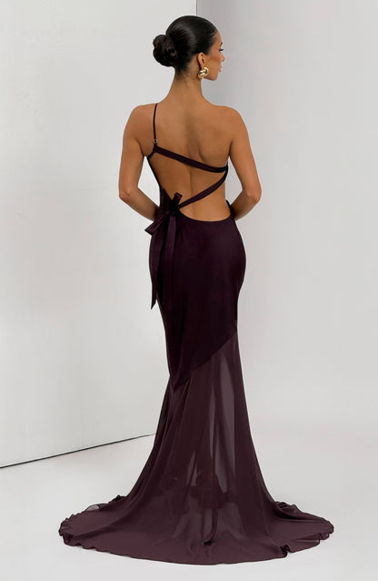 Vestido de festa Fable - Ameixa