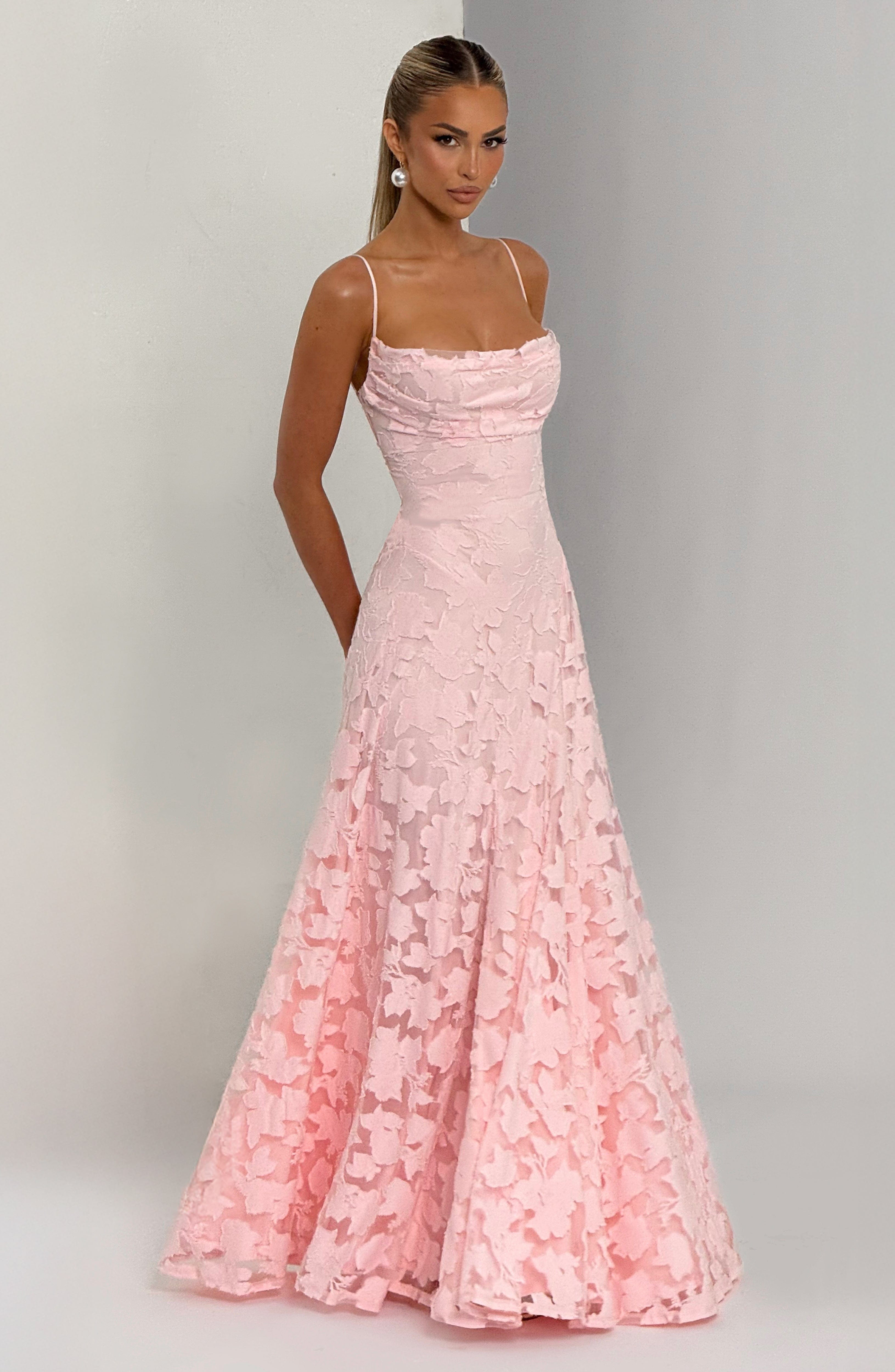 Vestido Longo Francis — Rosa Blush